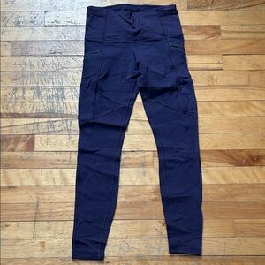 Lululemon Athletica cold weather purple Leggings